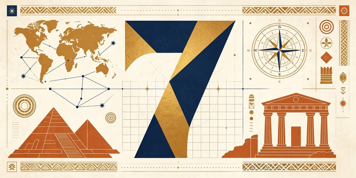 Why the Number Seven Shows Up Everywhere in Culture